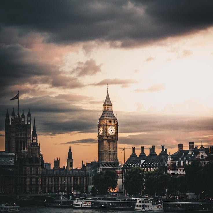 Sunset outdoors in Canada